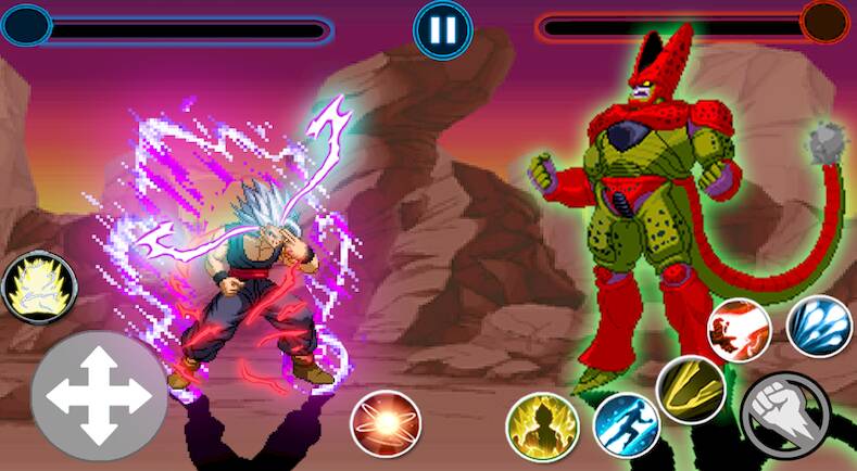 Скачать DBZ : Super Goku Battle (Взлом на монеты) версия 2.1.9 apk на Андроид