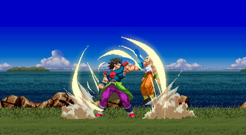 Скачать DBZ : Super Goku Battle (Взлом на монеты) версия 2.1.9 apk на Андроид