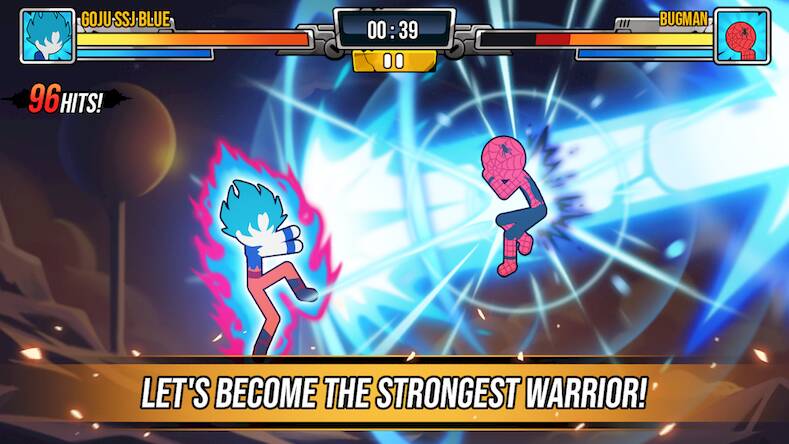 Скачать Super Stickman Dragon Warriors (Взлом на деньги) версия 1.7.3 apk на Андроид