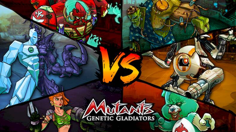 Скачать Mutants Genetic Gladiators (Взлом на деньги) версия 1.7.1 apk на Андроид