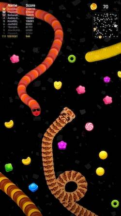 Скачать Змея.io: змейка игра (Взлом на деньги) версия 1.4.8 apk на Андроид