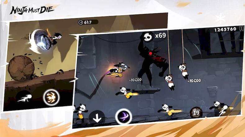 Скачать Ninja Must Die (Взлом на монеты) версия 2.8.1 apk на Андроид