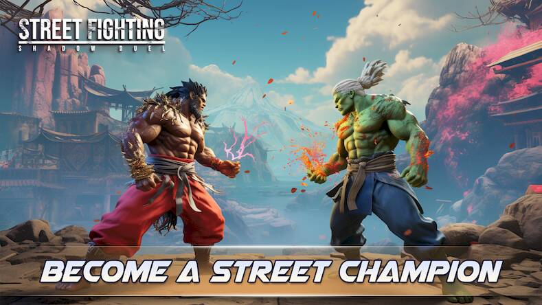 Скачать Street Fighting Shadow Duel (Взлом открыто все) версия 0.8.4 apk на Андроид