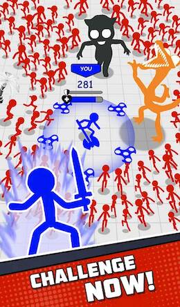 Скачать Stickman Survival: Mighty Wars (Взлом открыто все) версия 1.2.6 apk на Андроид