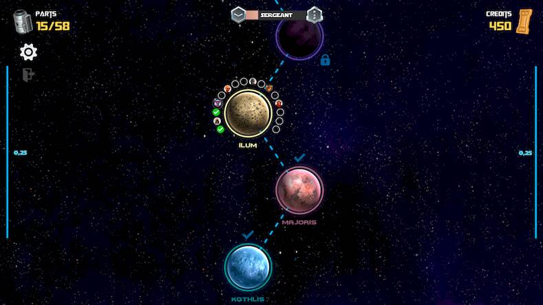 Скачать Space Force: Звездные битвы (Взлом открыто все) версия 1.8.5 apk на Андроид