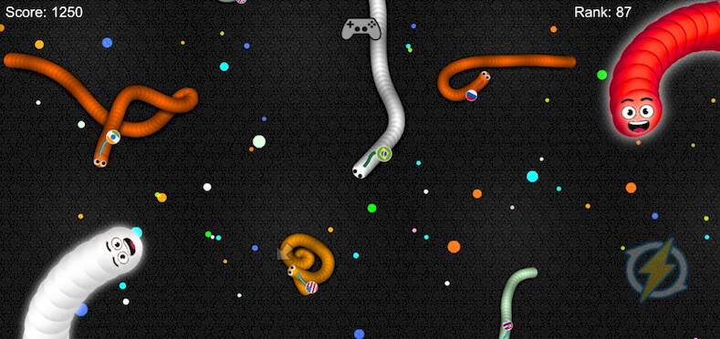 Скачать Snake Zone .io War Worm .io (Взлом на деньги) версия 2.4.4 apk на Андроид