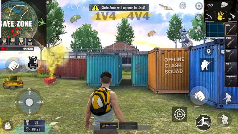 Скачать Offline Clash Squad Shooter 3D (Взлом на деньги) версия 1.9.6 apk на Андроид