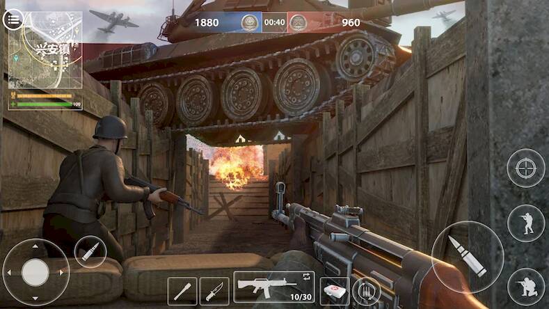 Скачать World War 2 Reborn: War Games (Взлом открыто все) версия 1.6.6 apk на Андроид