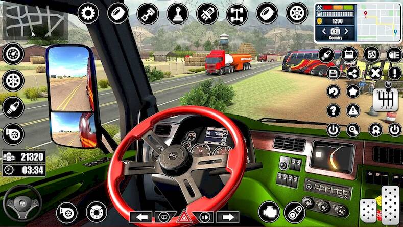 Скачать Coach Bus Driving Simulator (Взлом на монеты) версия 1.8.4 apk на Андроид