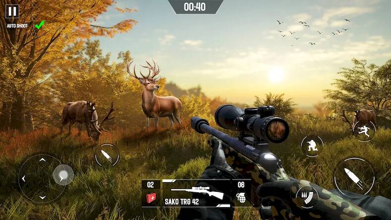 Скачать охотники - охота на животных (Взлом на деньги) версия 0.9.1 apk на Андроид