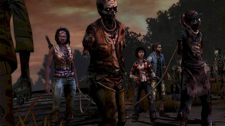 Скачать The Walking Dead: Michonne (Взлом открыто все) версия 0.6.8 apk на Андроид
