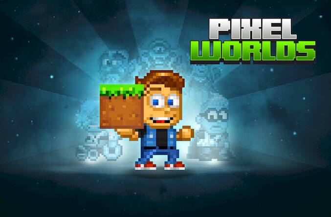 Скачать Pixel Worlds: MMO Sandbox (Взлом на деньги) версия 2.2.6 apk на Андроид