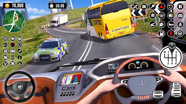 Скачать Автобус Вождение Школа Игры 3D (Взлом открыто все) версия 0.3.4 apk на Андроид