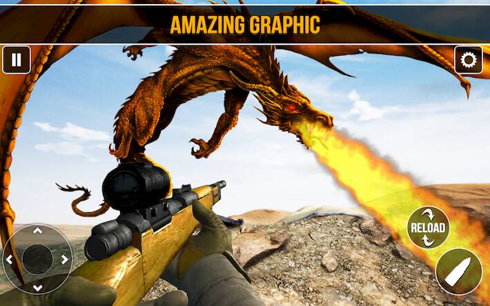 Скачать стрельба драконам: игра дракон (Взлом открыто все) версия 1.5.1 apk на Андроид