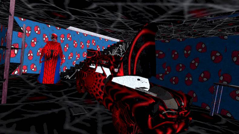Скачать Spider Granny v3 Horror Mod (Взлом на деньги) версия 1.6.4 apk на Андроид