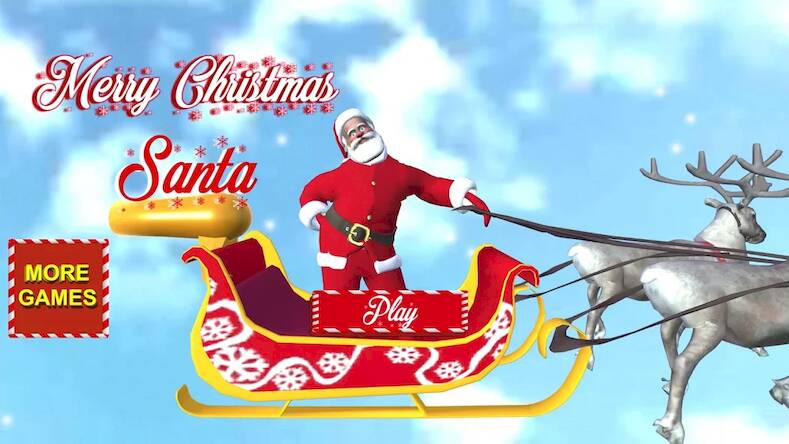 Скачать Happy Christmas Santa (Взлом открыто все) версия 0.4.1 apk на Андроид