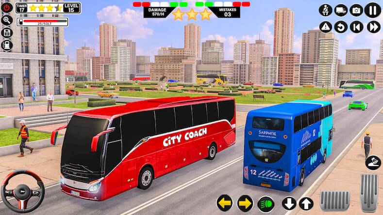 Скачать Passenger Coach Bus Driving 3D (Взлом на деньги) версия 1.7.7 apk на Андроид