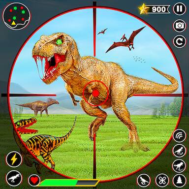 Скачать Wild Dino Hunter 3D Gun Games (Взлом открыто все) версия 0.3.1 apk на Андроид