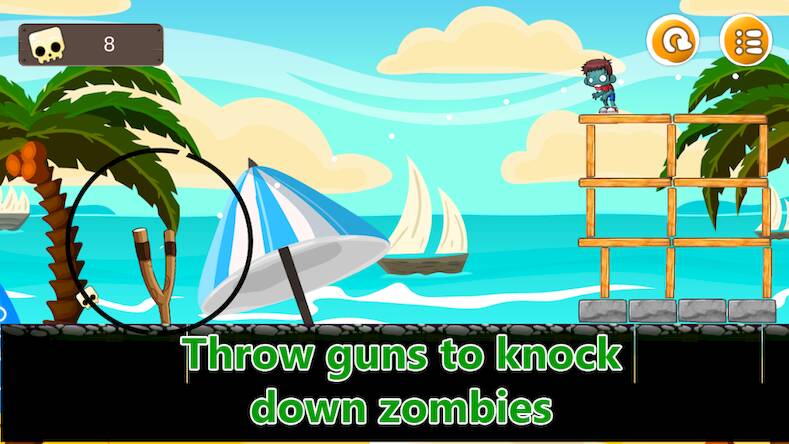 Скачать Zombie Tower: Catapult Defense (Взлом на деньги) версия 1.9.4 apk на Андроид
