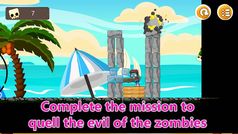 Скачать Zombie Tower: Catapult Defense (Взлом на деньги) версия 1.9.4 apk на Андроид