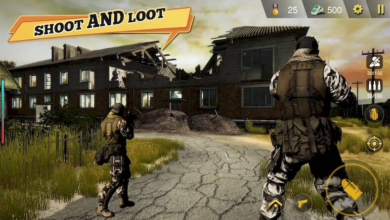 Скачать FPS Commando Game - BattleOps (Взлом открыто все) версия 0.4.5 apk на Андроид
