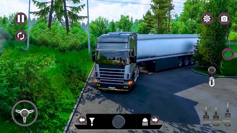 Скачать Truck Simulator Euro Truck 3d (Взлом открыто все) версия 1.1.7 apk на Андроид