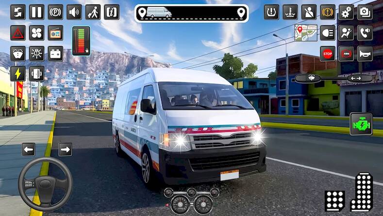 Скачать Van Simulator Games Indian Van (Взлом открыто все) версия 2.2.2 apk на Андроид