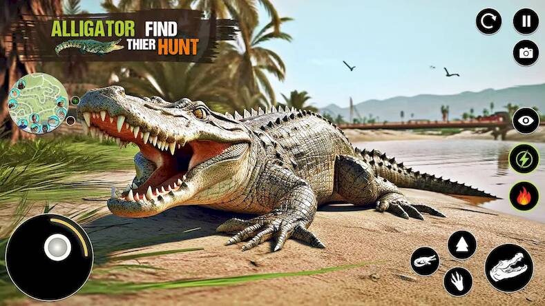 Скачать Охота крокодил игра (Взлом на монеты) версия 1.7.5 apk на Андроид