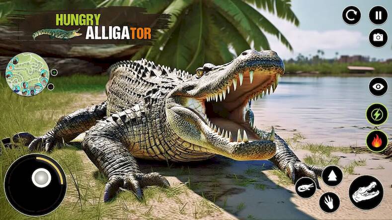 Скачать Охота крокодил игра (Взлом на монеты) версия 1.7.5 apk на Андроид