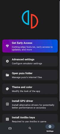 Скачать yuzu Emulator (Взлом открыто все) версия 1.1.4 apk на Андроид