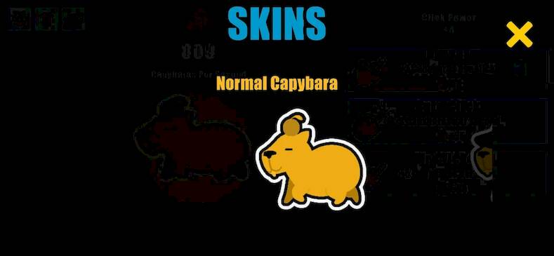 Скачать Capybara Clicker (Взлом на монеты) версия 1.4.1 apk на Андроид