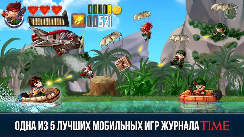 Скачать Ramboat - Offline Action Game (Взлом на монеты) версия 1.5.6 apk на Андроид