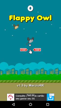 Скачать Flappy Owl (Взлом на монеты) версия 2.5.6 apk на Андроид