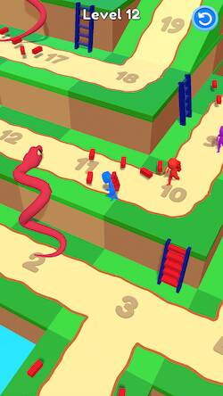Скачать Snakes & Ladders Race (Взлом открыто все) версия 2.8.7 apk на Андроид