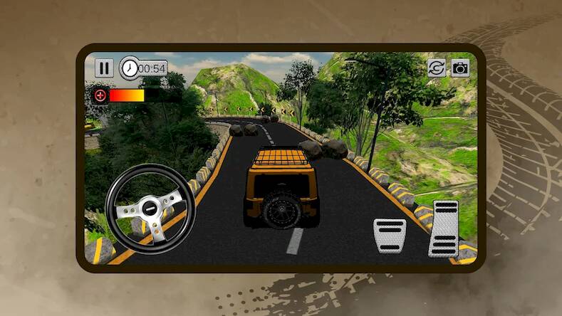 Скачать Offroad Jeep Driving (Взлом открыто все) версия 1.8.7 apk на Андроид