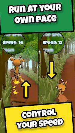 Скачать Deer Crossing - Endless Runner (Взлом на деньги) версия 1.3.6 apk на Андроид