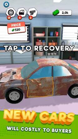 Скачать Car Junk Resurrection (Взлом на монеты) версия 1.1.4 apk на Андроид