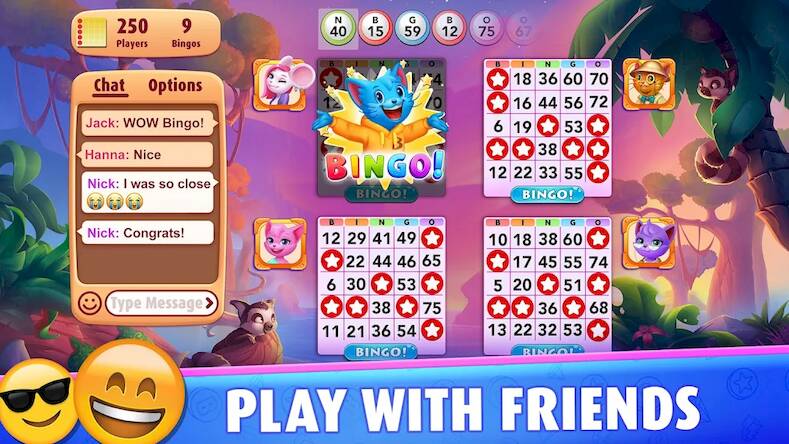 Скачать Bingo Blitz™️ - бинго онлайн (Взлом на монеты) версия 0.7.5 apk на Андроид