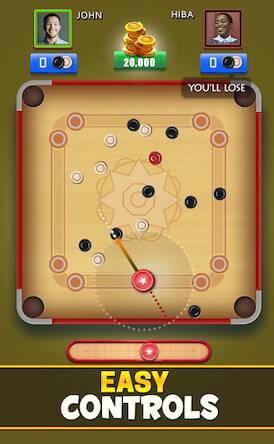 Скачать Carrom Club: Carrom Board Game (Взлом открыто все) версия 1.6.7 apk на Андроид
