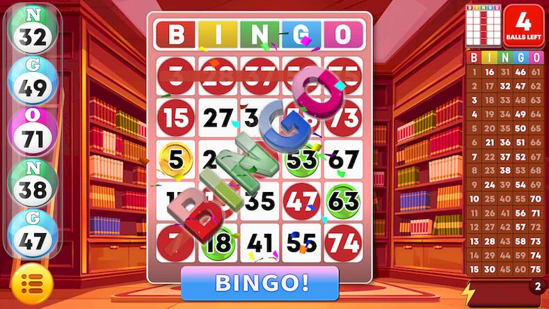 Скачать Bingo - Offline Bingo Games (Взлом на деньги) версия 2.6.3 apk на Андроид