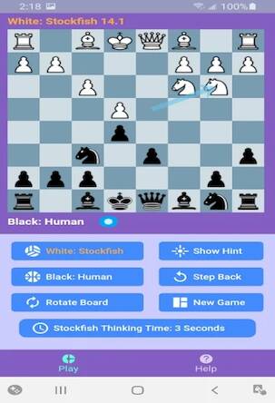 Скачать Chess Online Stockfish 16 (Взлом на монеты) версия 1.8.2 apk на Андроид