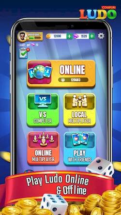 Скачать Ludo Comfun Online Live Game (Взлом на деньги) версия 1.3.8 apk на Андроид