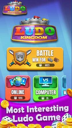 Скачать Ludo Kingdom Online Board Game (Взлом на деньги) версия 1.4.9 apk на Андроид