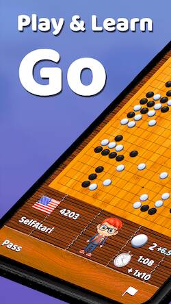 Скачать Go Game - BadukPop (Взлом на деньги) версия 0.8.7 apk на Андроид