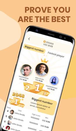 Скачать 2048 - Solve and earn money! (Взлом открыто все) версия 2.5.6 apk на Андроид