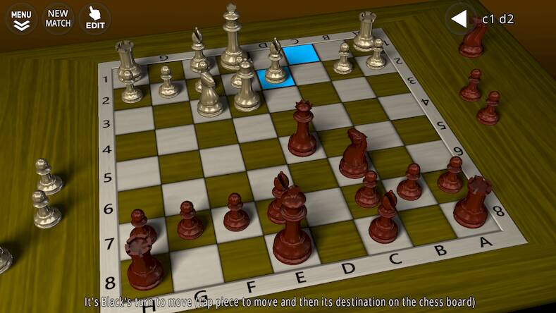 Скачать 3D Chess Game (Взлом открыто все) версия 0.1.5 apk на Андроид