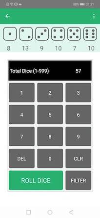 Скачать Xd6 - Dice Roller (Взлом на деньги) версия 0.8.9 apk на Андроид