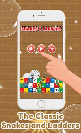 Скачать Snakes & Ladders (Взлом открыто все) версия 1.4.1 apk на Андроид