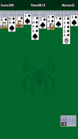 Скачать Spider Solitaire: Card Games (Взлом открыто все) версия 2.7.9 apk на Андроид
