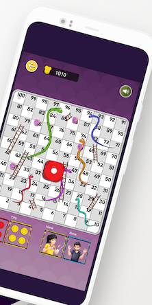 Скачать Snakes and ladders game Easy (Взлом на деньги) версия 1.5.8 apk на Андроид